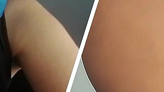 Amateur Wife Fingers Pussy Orgasm with Moans. Latina Big Ass, Big Tits.