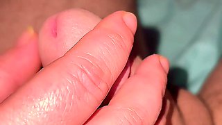 Amateur Handjob Nice Feet Close up