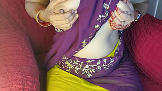When the husband comes to Bangladesh from abroad, the wife cleans the under one
