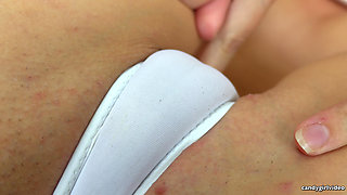 Skye Blue - White Panty Teasing Iii