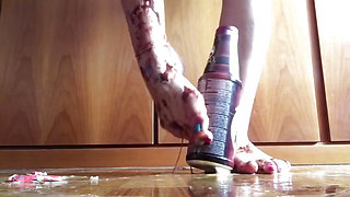 Sexy High Heels Crushing Egg