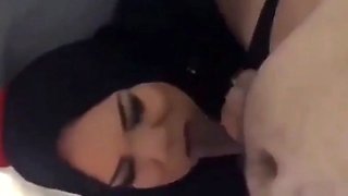 Muslim Hijabers Sucking Circumcised Cocks