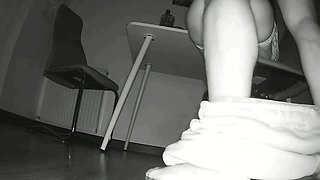 Her Husband Is in the Bedroom and We Fucked in Kitchen