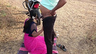 Cute Kavita Bhabhi Fuck With Boyfriend Tatya Cheating On Husband In Jungle