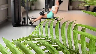 Caught at the Gym with a Wet Cameltoe