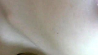 Lacey masturbates and then gives a swallow blowjob