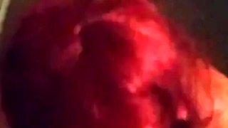 Redhead tinder slut gets facial and swallows