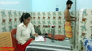 Indian Hot Girls Fucking With Teacher For Passing Exam! Hindi Hot Sex 16 Min