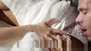 Bride gets consumed right away