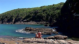Chloe Delaure Loves Getting Dpd On The Ocean Rocks