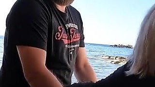 Unexpected Beach Hookup - Stranger Goes in Deep and Raw