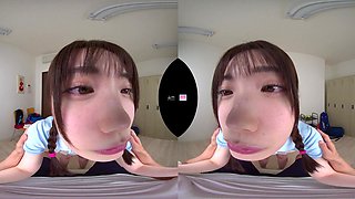 Perverted asian harlot unbelievable VR clip