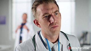 Danny D's Intense Hospital Encounter with Slim Beauty