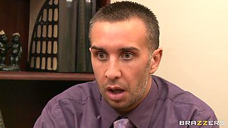 Woopee In The Workspace With Aleksa Nicole, Keiran Lee - Brazzers