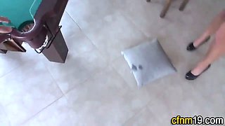 Hot cfnm beauty rides point of view
