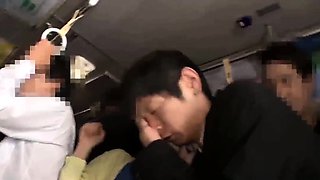 Japanese Shy Teen Fucked On The Bus