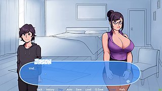 Snowy hentai fun with some manga play