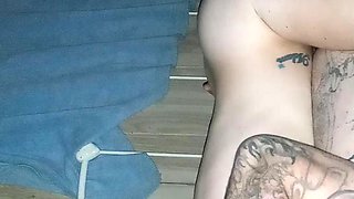 Thick Tattooed PAWG Takes It From the Back