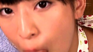 Knocked up asian babes blowjob and hardcore fun close up