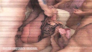 Nathalie Kitten Hardcore gangbang 6 on 1 4