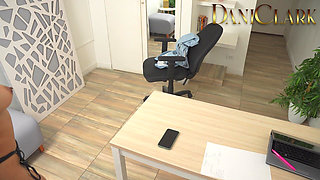 Secretary Gives Me a Deep Blowjob in Exchange for a Help