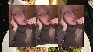 Asmr Dinner in Restaurant