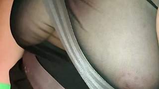 Flashing a Slave Spouse in Car