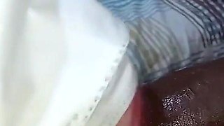 My Husband Helps Me to Deepthroat Big Black Cock Sucking Balls Deep Blowjob
