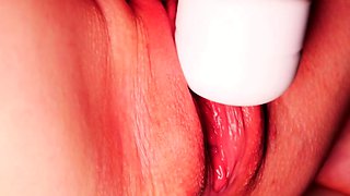 Teen Solo Female Orgasms on Webcam with her Sex Toy