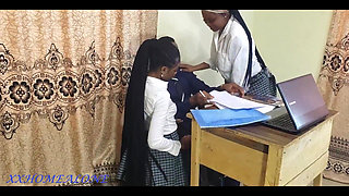 Big Dick Class Teacher Fuck His Teenage Students After Class for Extra Marks.