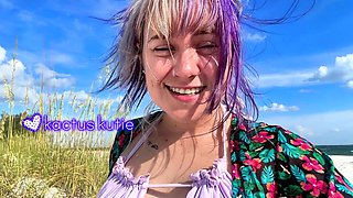 Sneaky Pee at the Beach