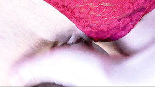 I'm playing with my pink wet pussy