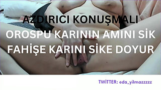 Bitch Fuck Your Wife's Pussy- Whore Feed Her Belly Fuck- Horny Talk- Turkish MILF- Big Tits- Pussy Finger- Cumshot- Turkish Disc