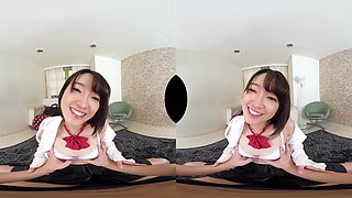 Embarrassing Ameri-Chan In Her Uniform Part 1 - Asian Schoolgirl Teen Hardcore
