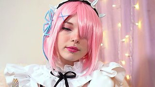 Cute Redhead Teen Fucked Doggystyle on the Hump Bus