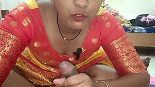 Teacher Kavita Riding on Student Tatya Dick with Wet Dirty Pussy