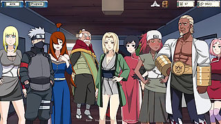 Naruto Hentai - Naruto Trainer v0.17.2 Part 72 Two Sexy Babes Playing by Loveskysan69