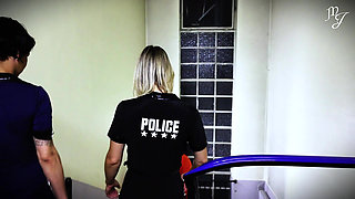 Pt1 Slave Training in a Basement & Double Domination: Sissy Fucked, Slave Whipped - Mistress Julia & Diane K