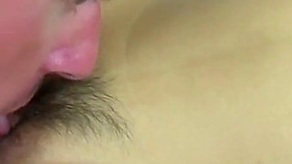 Young Asian Gets Her Pussy Broken by Big White Cock