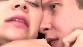 Tattooed teen Jessie Andrews sucks fucks cock for a creampie