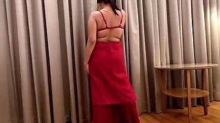 BustyBanu Hot Indian Doggy Style with Big Natural Tits