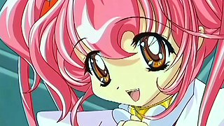 Sexy anime maid sucks dick