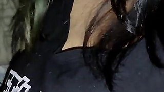 POV Fat Busty Stepsister Sucks Me off so I Won't Talk About Her Tinder Dates, Homemade