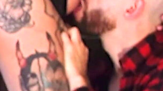 While My Wife Watches TV, She Follows Her Sister up the Stairs.