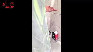 Blonde German Teen Shower Spy Video - Roommate Secretly Films & Jerks Off