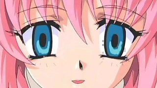Horny anime slut fucking hard dick