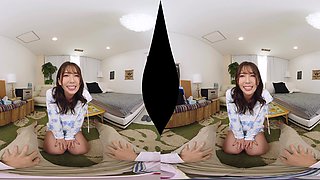 Asian beautiful teen VR video