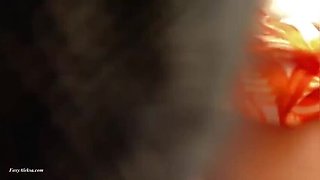 Teen FoxyAleksa Drips Sperm in Panties - Hot Bus Sex & Dirty Petting
