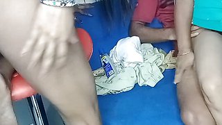 Bengali Hot wife in Blue saree Group Fucking by Housewife Blowjobs Real Group Fucking by neighbors bedroom Fucking wife