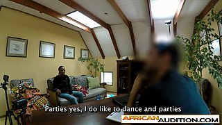 African wannabe model really needs a job